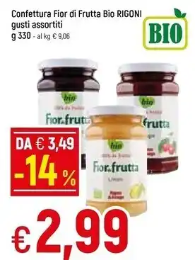 Famila Rigoni di asiago confettura fior di frutta offerta