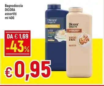 Dicora urban fit bagnodoccia
