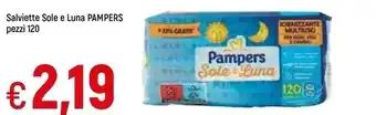 Famila Pampers salviette sole e luna offerta
