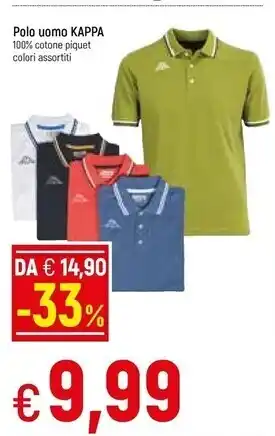 Famila Kappa polo uomo offerta