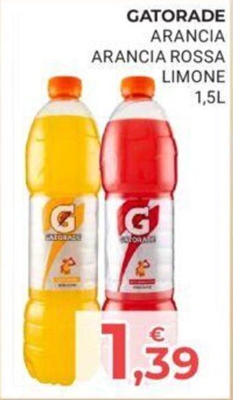 GATORADE ARANCIA ARANCIA ROSSA LIMONE 1,5L