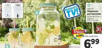 Lidl Ernesto dispenser per bevande offerta
