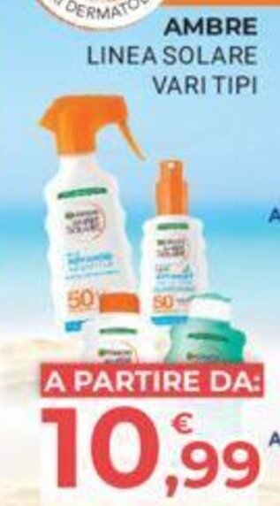 Eté AMBRE LINEA SOLARE VARI TIPI offerta