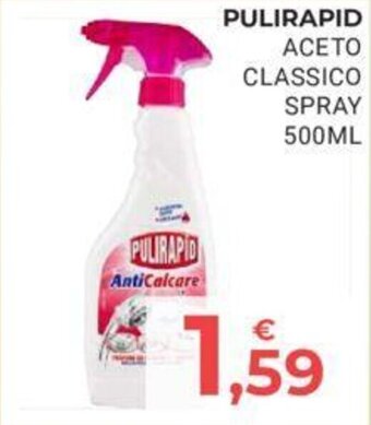 Eté PULIRAPID ACETO CLASSICO SPRAY 500ML offerta