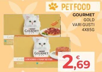 Eté GOURMET GOLD VARI GUSTI 4X85G offerta