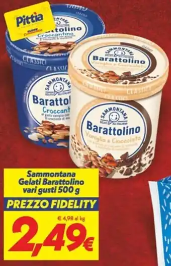 Sammontana Gelati Barattolino vari gusti 500 g