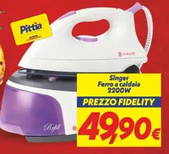 Singer Ferro a caldaia 2200W