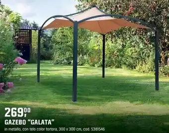 OBI Gazebo “galata” offerta