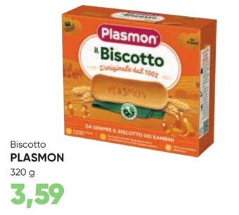 Supermercati Pick Up Biscotto PLASMON 320 g offerta