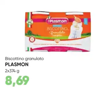 Biscottino granulato PLASMON 2x374 g
