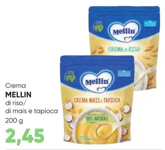 Crema MELLIN di riso/ di mais e tapioca 200 g