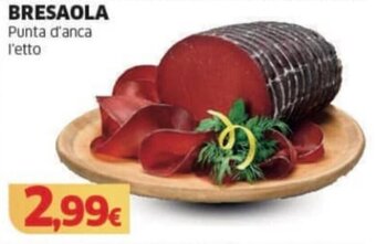 Mercati Alimentari BRESAOLA Punta d'anca offerta