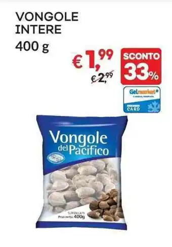 VONGOLE INTERE 400 g