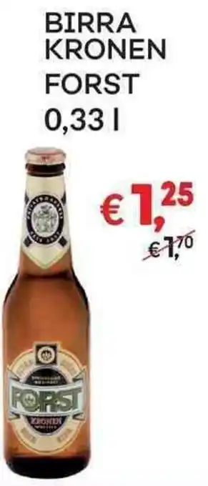 BIRRA KRONEN FORST 0,33 l