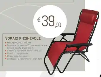 SDRAIO PIEGHEVOLE