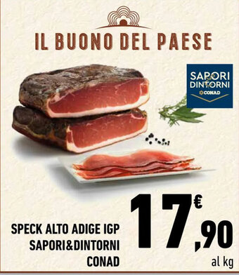 Conad City SPECK ALTO ADIGE IGP SAPORI&DINTORNI CONAD offerta