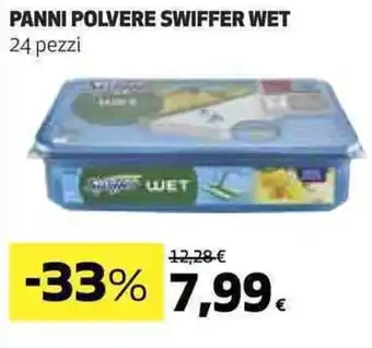 Coop PANNI POLVERE SWIFFER WET 24 pezzi offerta