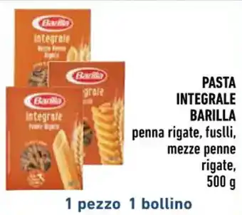 Conad City PASTA INTEGRALE BARILLA 500 g offerta