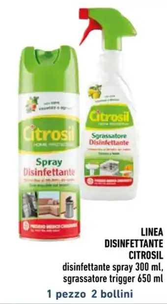 Conad City LINEA DISINFETTANTE CITROSIL 300 ml offerta
