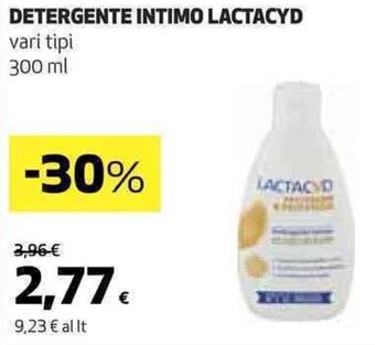 Coop DETERGENTE INTIMO LACTACYD vari tipi 300 ML offerta