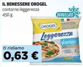 Coop IL BENESSERE OROGEL contorno leggerezza 450 g offerta