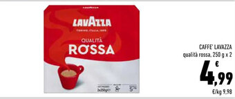 CAFFE' LAVAZZA qualità rossa, 250 g x 2