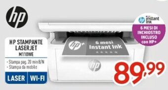 HP STAMPANTE LASERJET M110WE