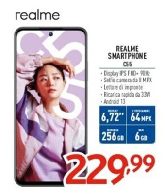 Elettrosintesi REALME SMARTPHONE C55 offerta