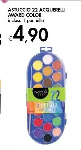 Bennet Award Color Astuccio 22 Acquerelli offerta