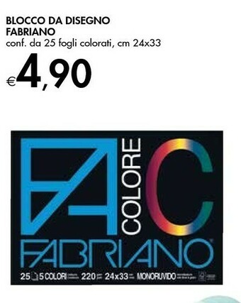 Bennet Fabriano Blocco Da Disegno offerta