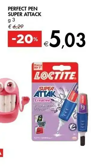 Bennet Loctite Perfect Pen Super Attack offerta