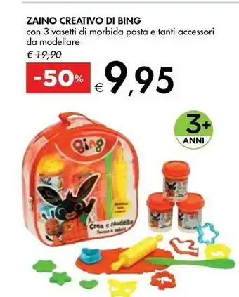 Bennet Bing Zaino Creativo offerta