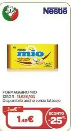 Bimbo Store Nestlè Formaggino Mio 125 G(ml) offerta