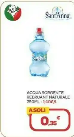 Bimbo Store Sant'anna Acqua Sorgente Rebruant Naturale offerta