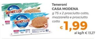 Tocal Teneroni CASA MODENA g 75 x 2 offerta