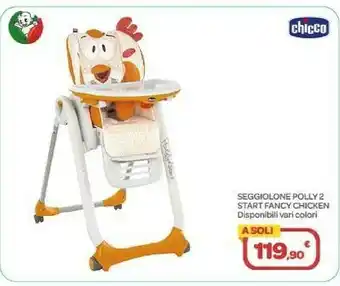 Bimbo Store Chicco Seggiolone Polly 2 Start Fancy Chicken offerta