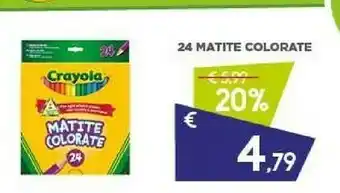 Crayola 24 Matite Colorate