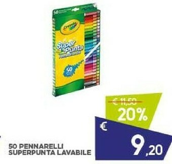 Bimbo Store Crayola 50 Pennarelli Superpunta Lavabile offerta