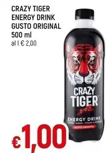 Famila Crazy tiger - energy drink gusto original offerta