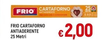 Famila Frio cartaforno antiaderente offerta