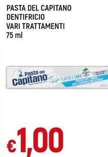 Famila Pasta del capitano dentifricio offerta