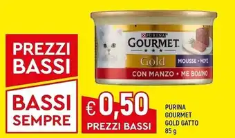 Famila Gourmet purina gold gatto offerta