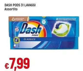 Famila Dash pods 31 lavaggi offerta