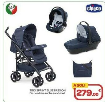 Chicco Trio Sprint Blue Passion