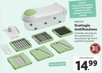 Lidl Ernesto grattugia multifunzione offerta