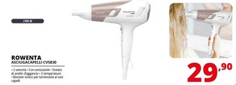 Rowenta asciugacapelli cv5830