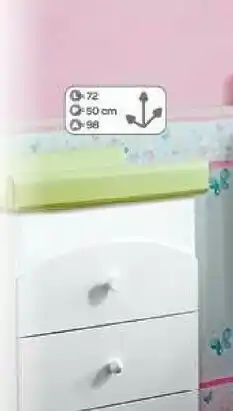 Bimbo Store Giordani Bagnetto/ Cassettiera Nora Bianca offerta
