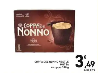 Spazio Conad COPPA DEL NONNO NESTLÉ MOTTA 6 coppe, 390 g offerta