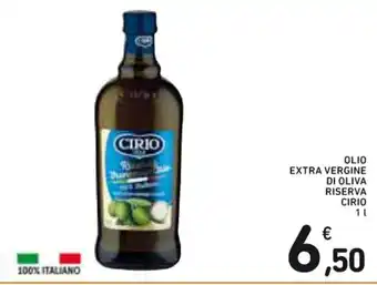 Spazio Conad OLIO EXTRA VERGINE DI OLIVA RISERVA CIRIO 1 l offerta