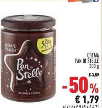 Conad Superstore CREMA PAN DI STELLE 380 g offerta